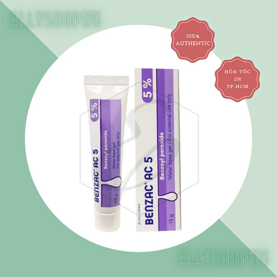 Kem Trị Mụn Galderma Benzac AC 5 5% 15g