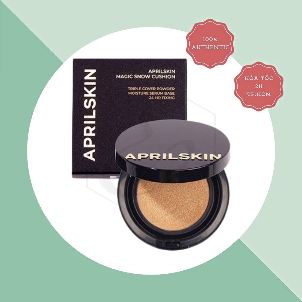 Phấn Nước AprilSkin Magic Snow Cushion
