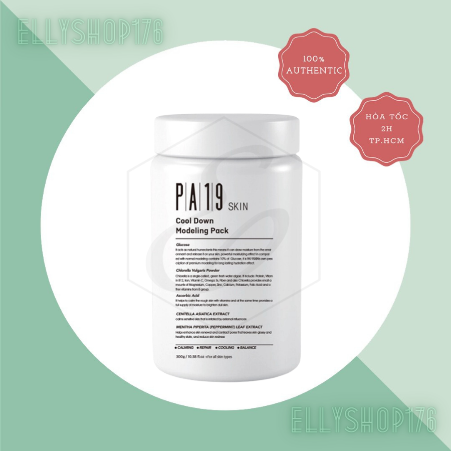 Mặt Nạ Phục Hồi PA19 Skin Cool Down Modeling Pack