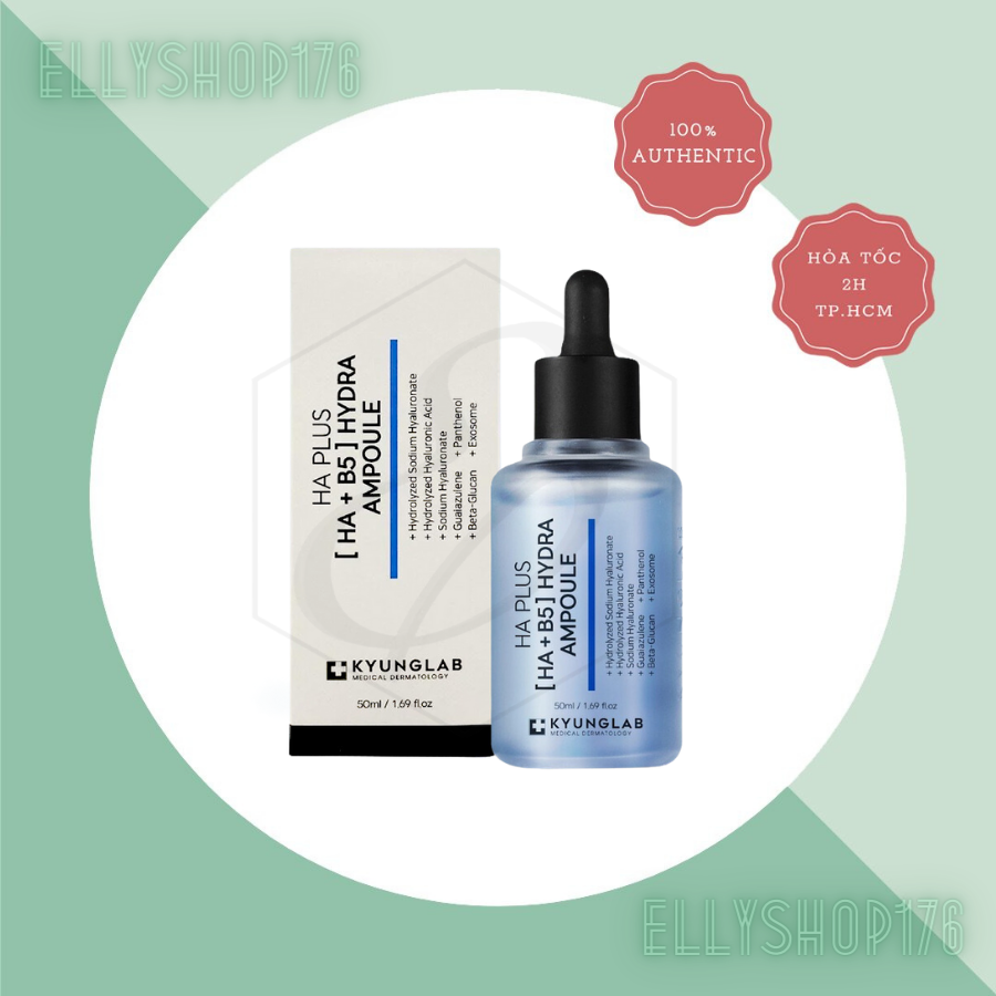 Serum căng bóng da Kyung Lab HA + B5 Hydra Ampoule