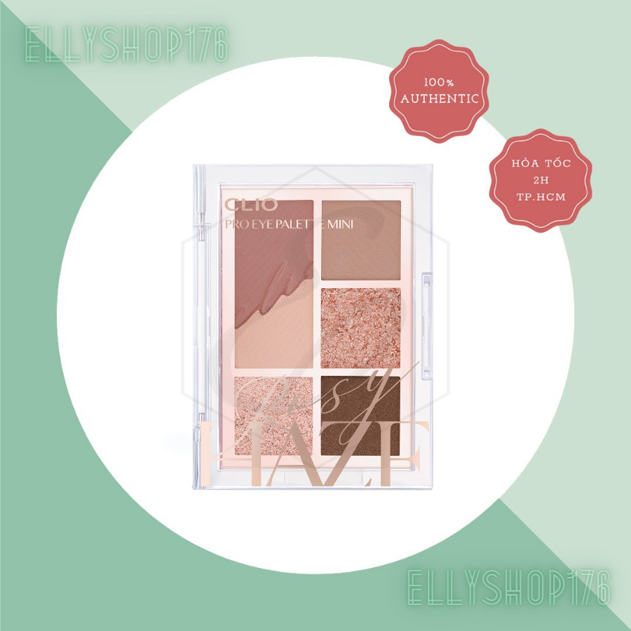 Bảng Phấn Mắt Clio Pro Eye Palette Mini - 02 Rosy Haze