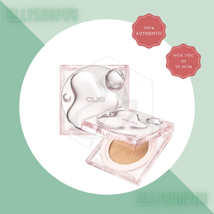 Cushion Clio Kill Cover High Glow Cushion SPF50+ ( kèm lõi )