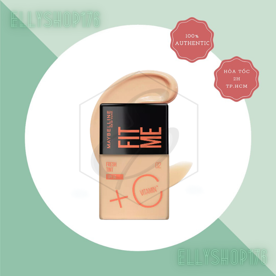 Kem Nền Maybelline Fit Me Fresh Tint C & SPF50 PA++++