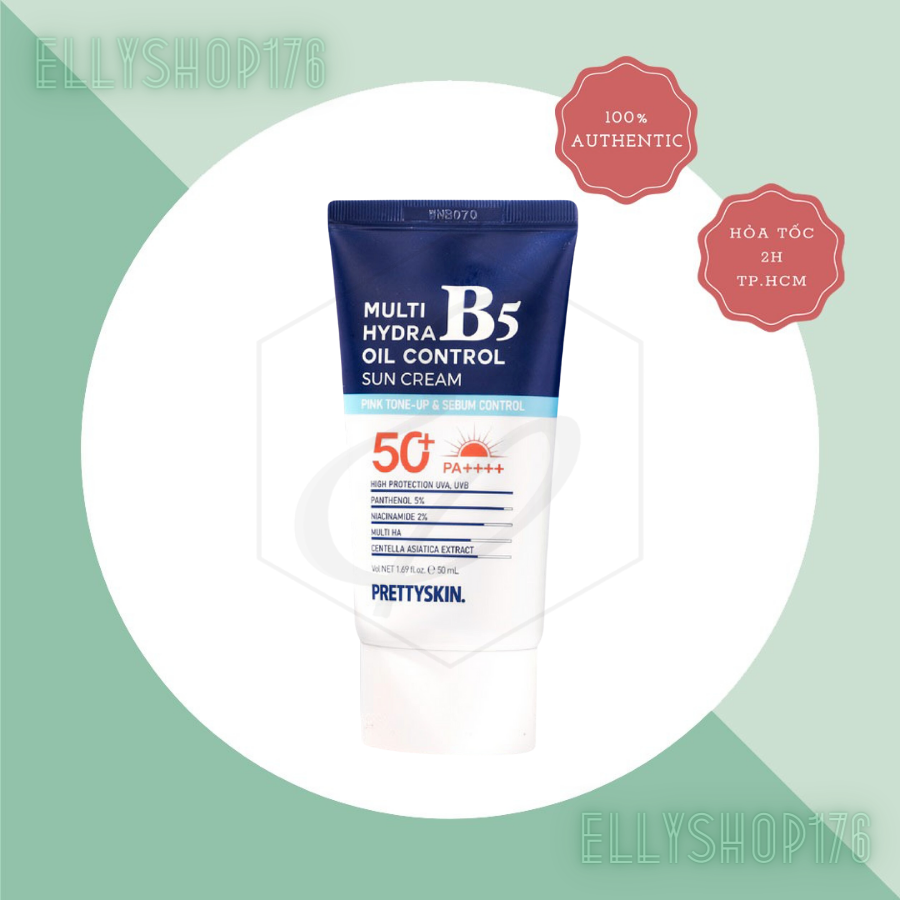 Kem Chống Nắng Pretty Skin Multi Hydra Oil Control B5 SPF50+ PA++++