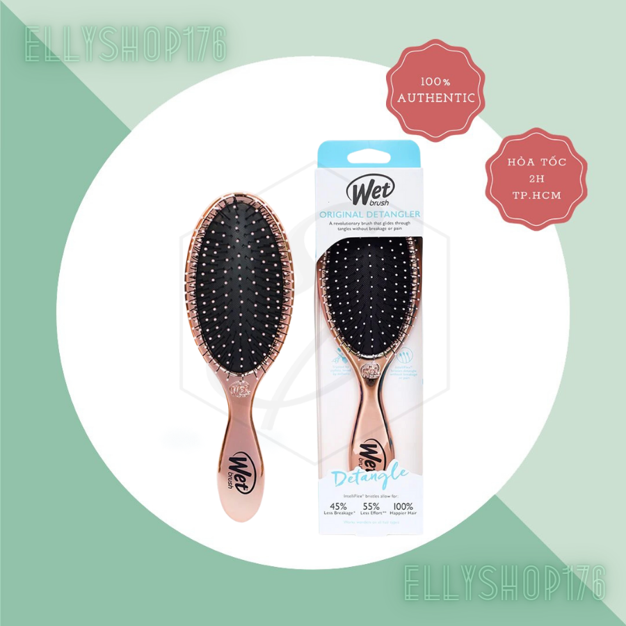 LƯỢC CHẢI TÓC WB OG'L DETANGLER ELECTROPLSTE LIGHT PINK