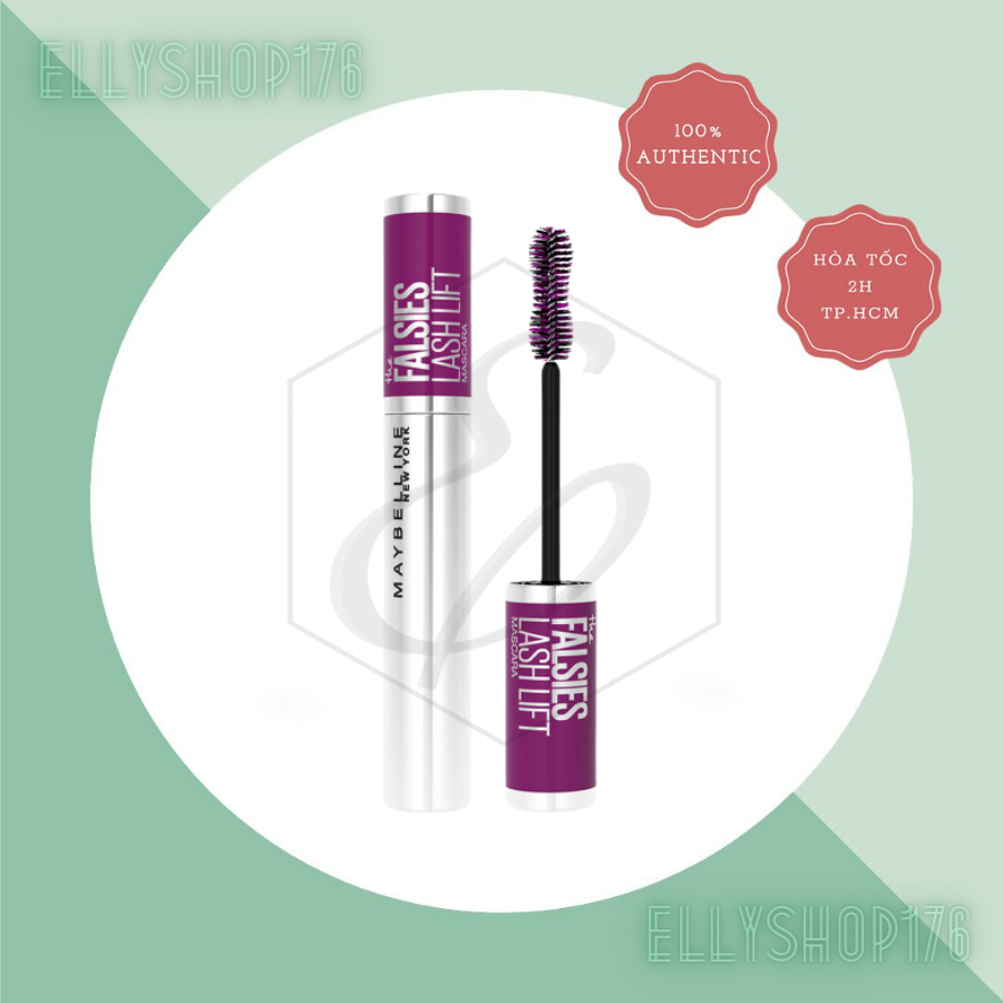 Mascara Uốn Mi, Làm Dài Và Dày Mi Tức Thì Maybelline The Falsies Lash Lift Waterproof