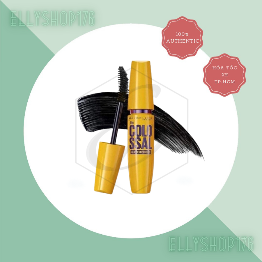 Mascara Maybelline Volum Express The Colossal Waterproof Mascara Classic Black 241