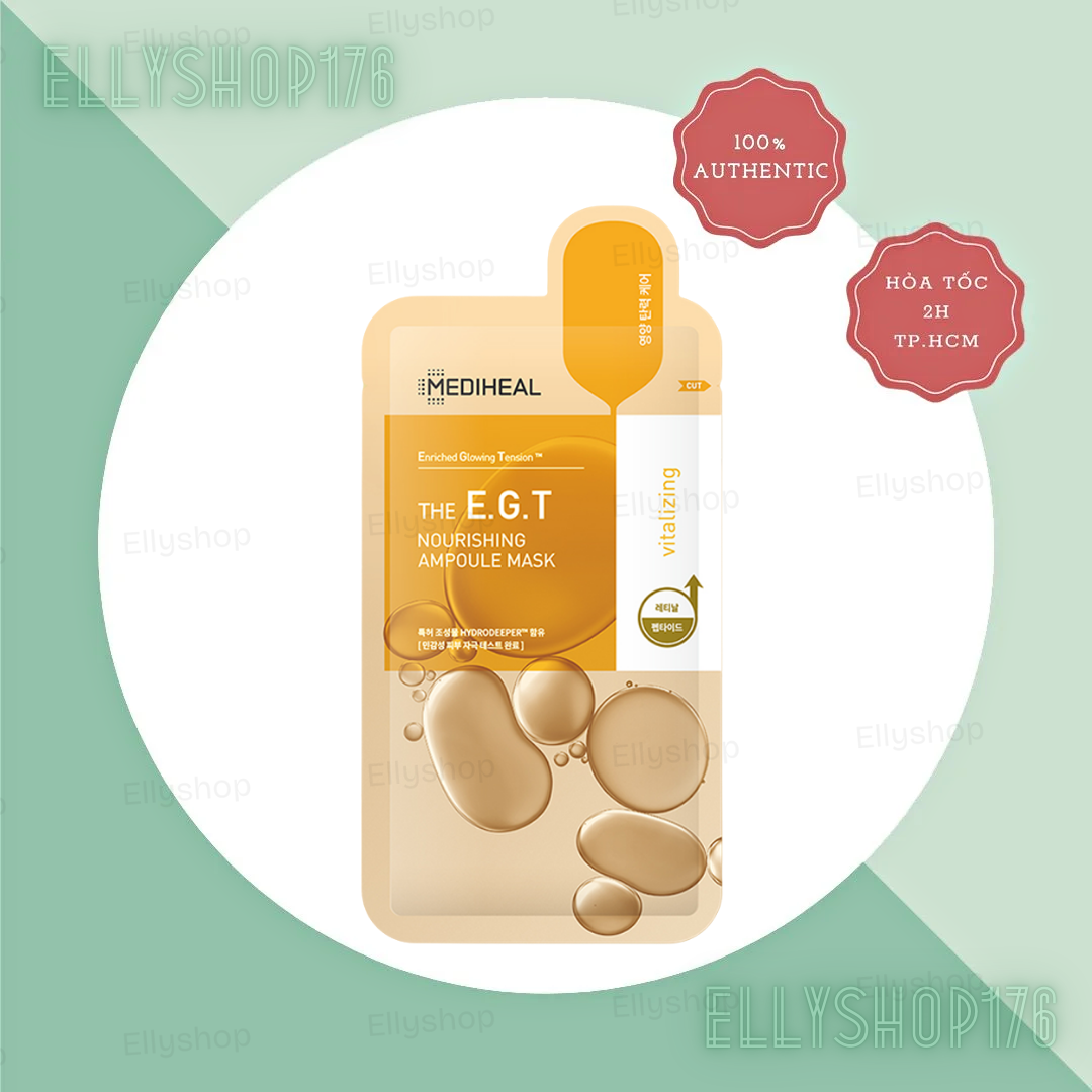 Mặt Nạ Giúp Săn Chắc Và Tái Tạo Da MEDIHEAL THE E.G.T Nourishing Ampoule Mask_Vitalizing