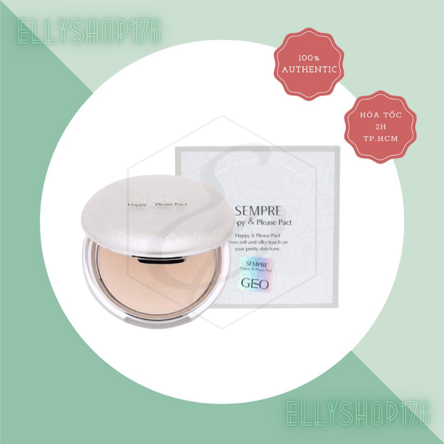 Phấn nén Geo Sempre Happy & Please Pact