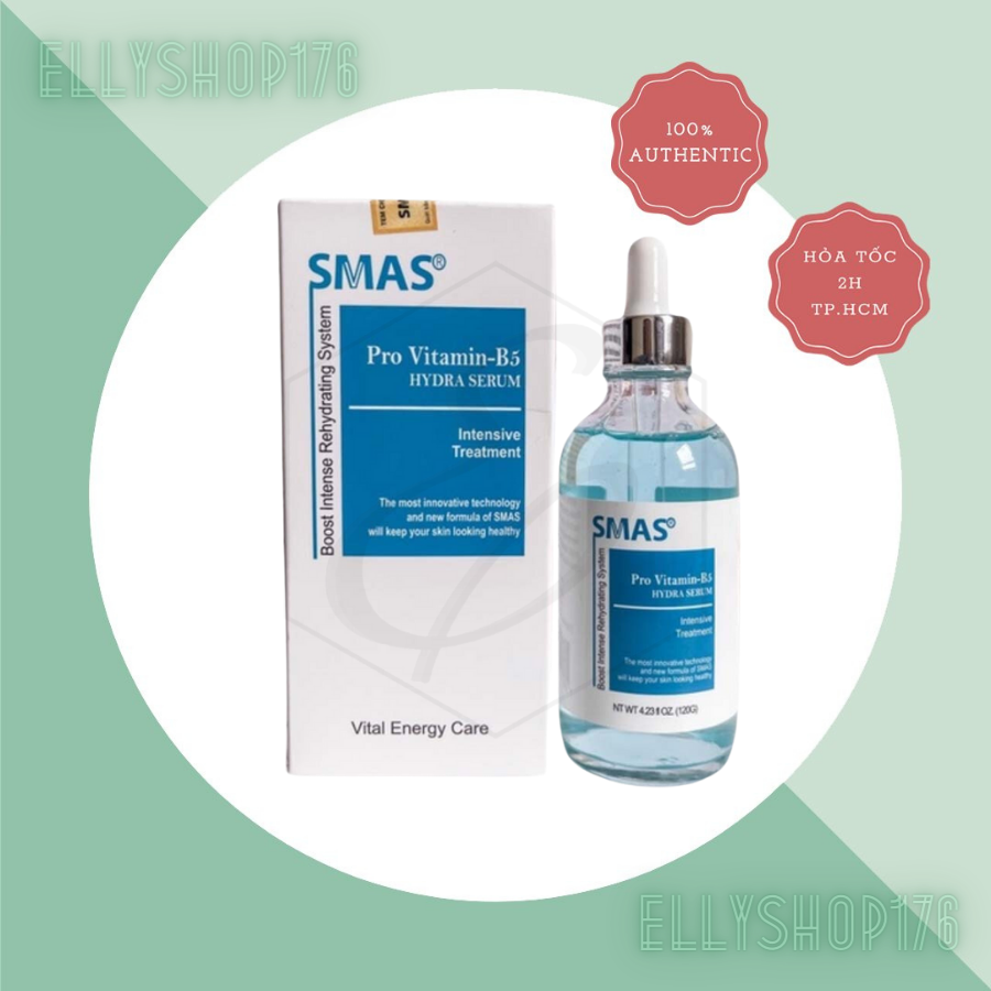 Tinh Chất Phục Hồi Và Cấp Ẩm Smas Pro Vitamin B5 Hydra Serum-100ml
