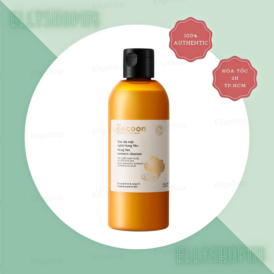 Sữa Rửa Mặt Cocoon Chiết Xuất Từ Nghệ Hưng Yên - 310ml