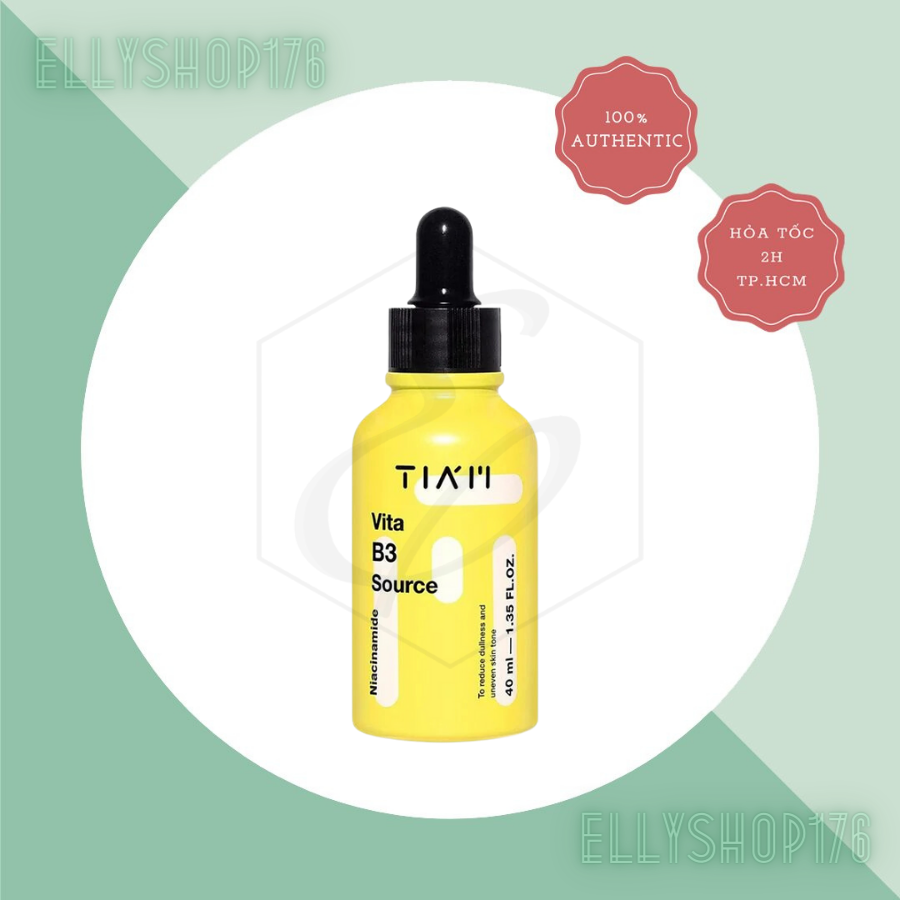 Serum Dưỡng Trắng & Phục Hồi Da Sau Mụn Tia'm Vita B3 Source