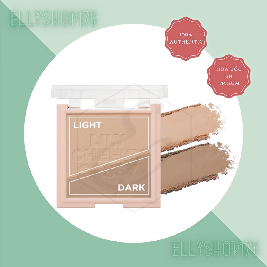 Phấn Tạo Khối Hai Màu Lilybyred Shading Bible 12.5g