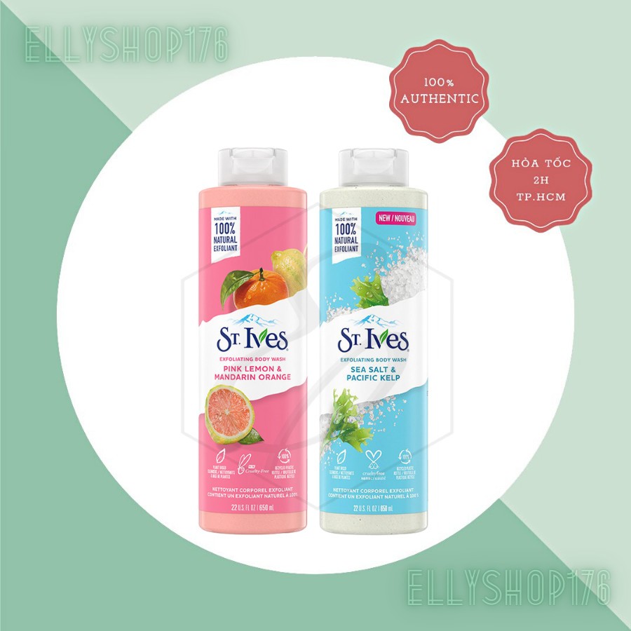 Sữa Tắm Dưỡng Da St.Ives Body Wash 650ml